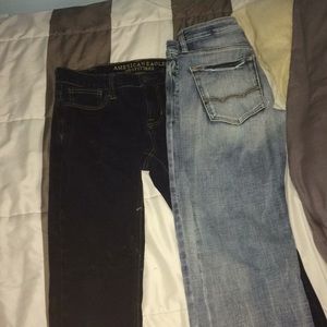 Two American Eagle Skinny Jeans